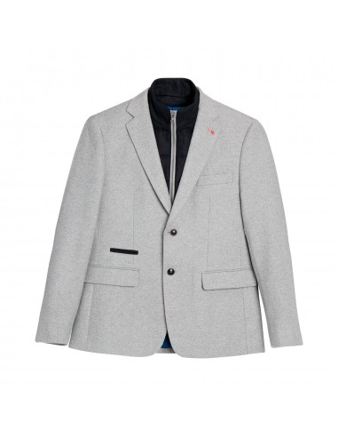 Blazer avec Parmenture Amovible Véritable concentré