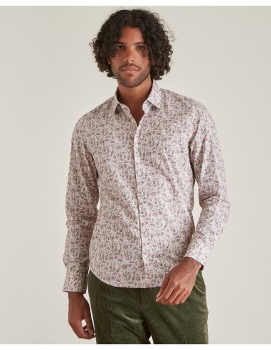 Chemise Slim à Imprimé Bouquet paiement sécurisé