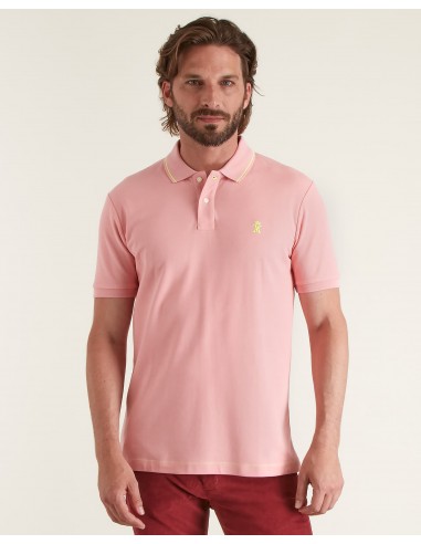 Polo à Détails Fluo JUSQU'A -70%! 