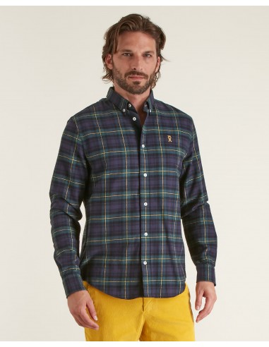 Chemise Regular en Tartan Par le système avancé 