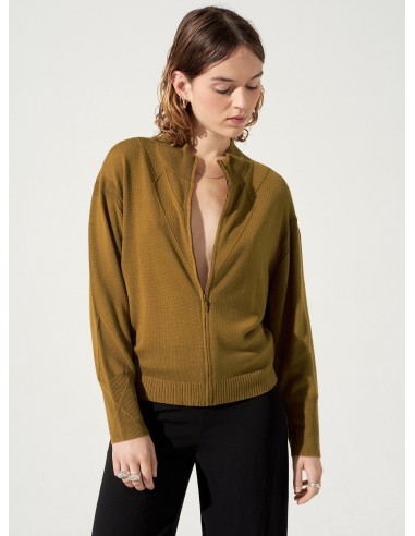 Cardigan zippé prix