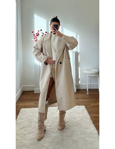 Manteau beige NORTH 🇫🇷 Faites des économies