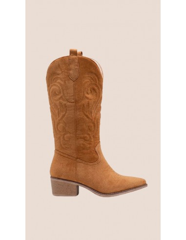 Santiags DALLAS camel destockage