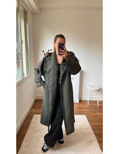 Manteau ROMY kaki 🇫🇷 de technologie