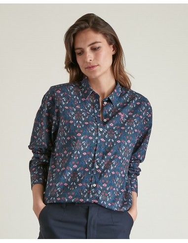 Chemise Slim à fleur l'achat 