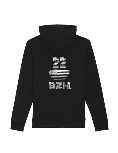 sweat à capuche BZH-département Breton 22 JUSQU'A -70%! 