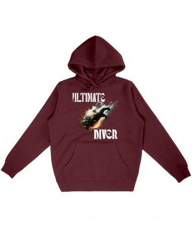 Sweat capuche ultimate Diver, plongeur tech ultime par MacJos chez Cornerstreet bien 