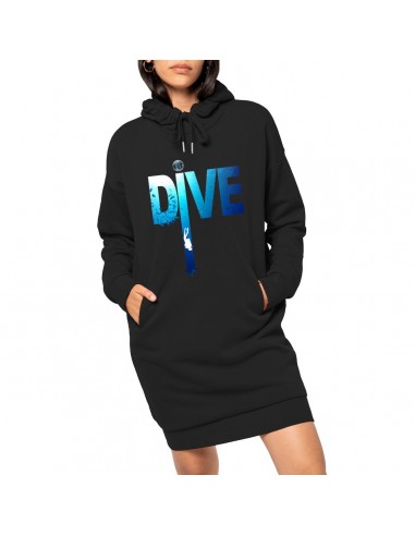 robe sweat à capuche MacJos dive fleche plongeuse français