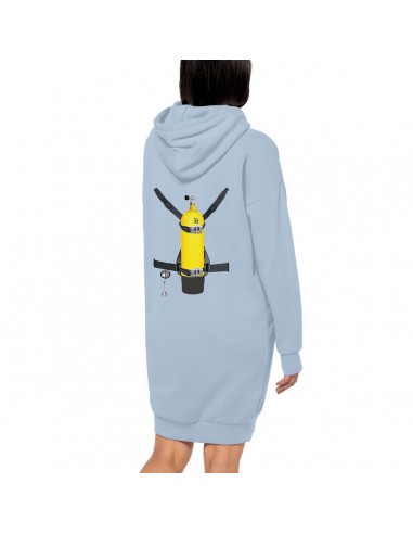 robe sweat à capuche MacJos trompe l'oeil bouteille plongée suggérées chez