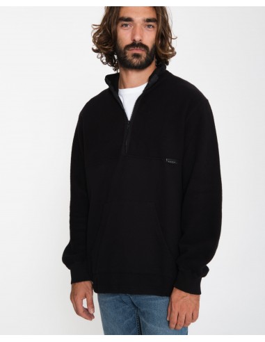 Sweatshirt à col zippé en coton bio Véritable concentré