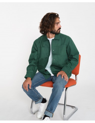 Veste workwear en coton bio et recyclé est présent 