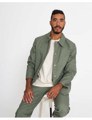 Veste coach en coton upcyclé sur le site 