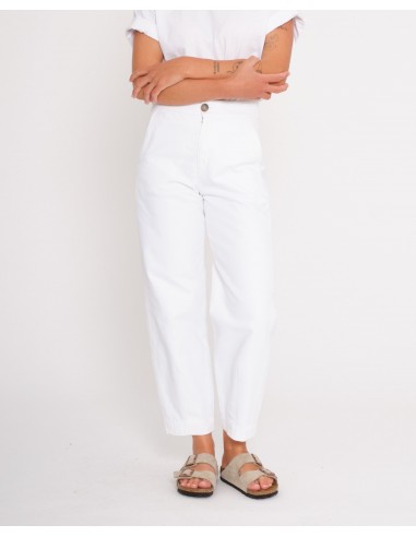 Pantalon à pinces en toile 50-70% off 