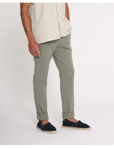 Pantalon chino en coton biologique la colonne vertébrale