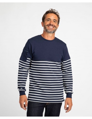 Sweatshirt marinière en coton bio 2 - 3 jours ouvrés.