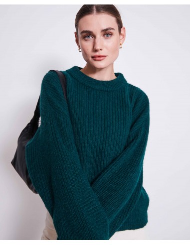 Pull en laine mohair recyclée 2024